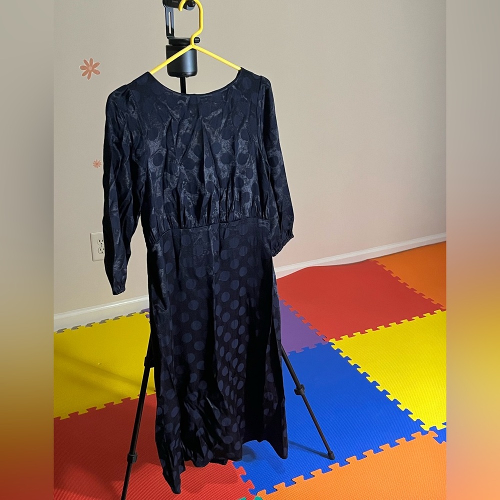Express polka dot dress